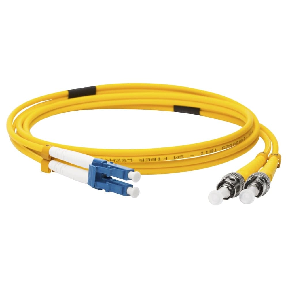 Оптический патч-корд LANMASTER LSZH, дуплексный, ST/UPC-LC/UPC, SM, 2.0 м LAN-2ST-2LC/SU-2.0