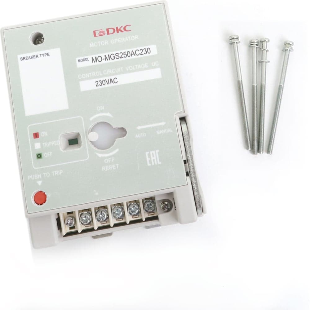 Моторный привод DKC MO MGS250AC230 для MGS250 напряжение AC230 1 шт MO-MGS250AC230