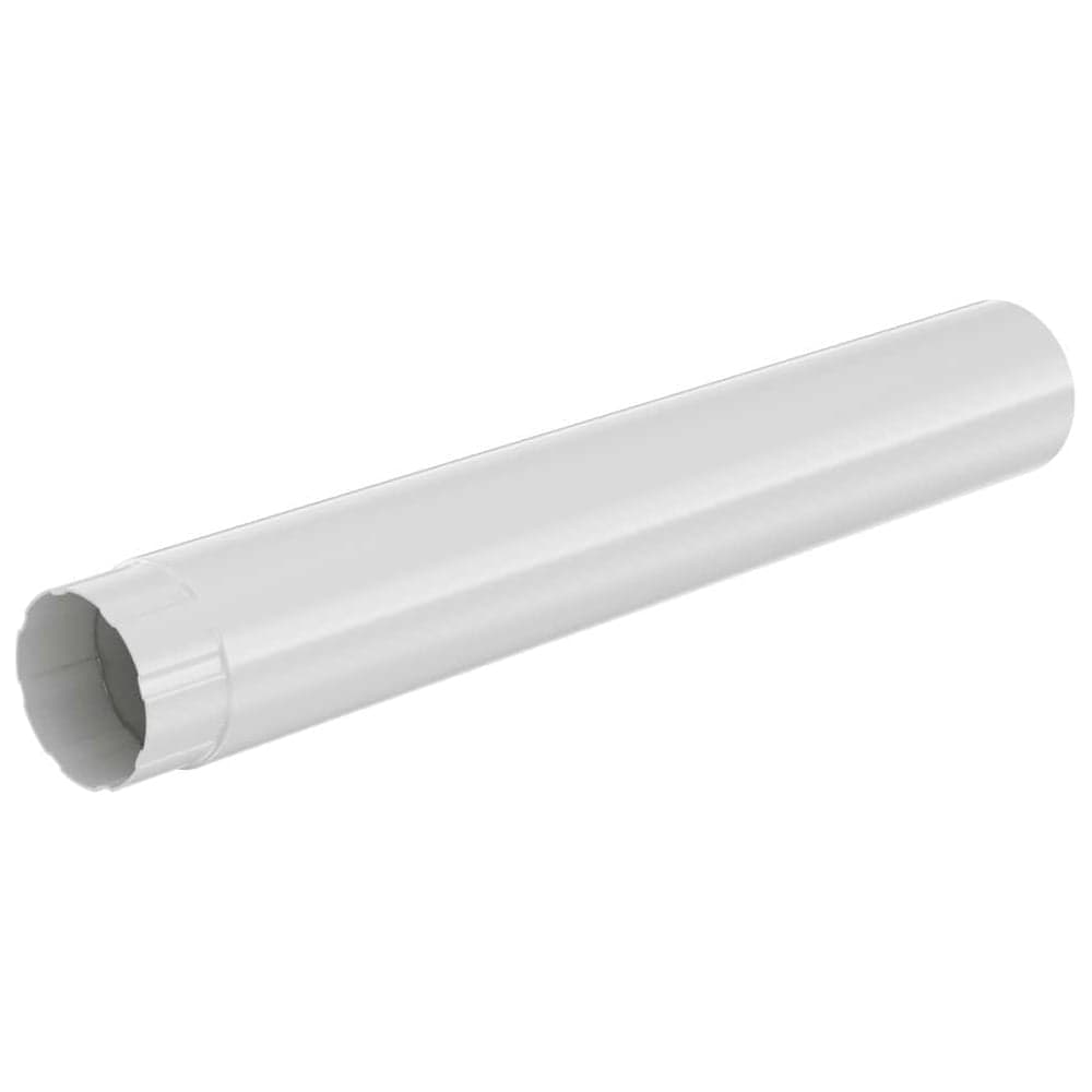Труба водосточная МЕТАЛЛИК и КО 100x1000, цинк, 0.50 (RAL 9003) НN_02165420