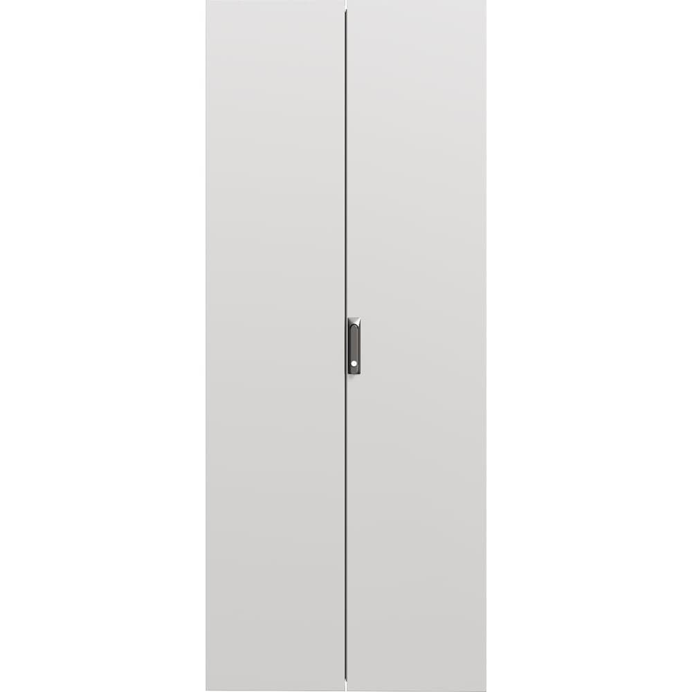 Дверь сплошная DKC двухстворчатая, для IT, CQE 2200x600 RAL7035, 1 шт. RGITCPED2260