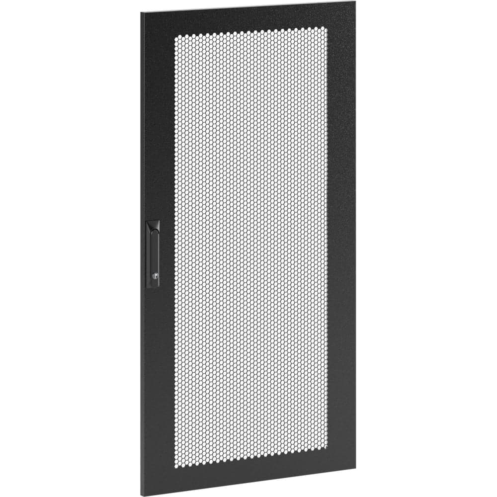 Дверь DKC перфорированная одностворчатая для IT CQE 2200x600 RAL9005 1 ШТ RBITCPMS2260