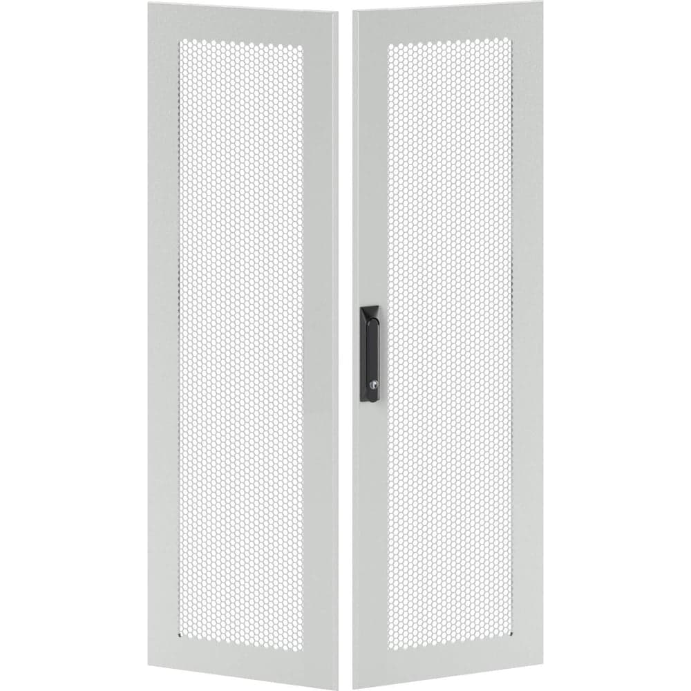 Дверь DKC перфорированная двухстворчатая для IT CQE 2000x600 RAL7035 1 ШТ RGITCPMD2060