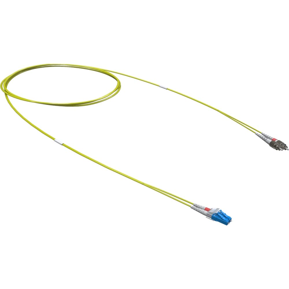 Оптический коммутационный шнур DKC переходной Duplex LC UPC/FC UPC, 9/125 OS2, 2 м 1 ШТ RNPC9DFULU2