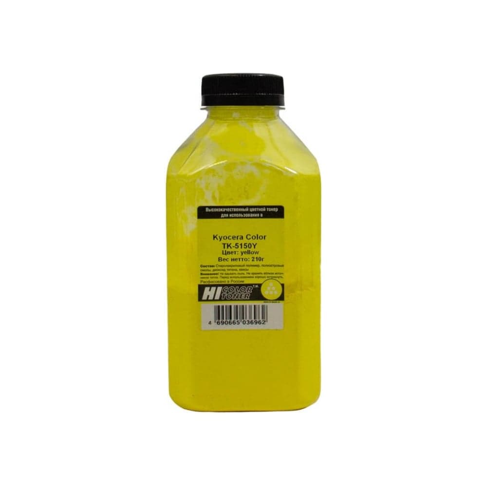 Тонер Hi-Black для Kyocera Color TK-5150Y, Y, 210 г, банка HB-KY-TK5150-Y-210G