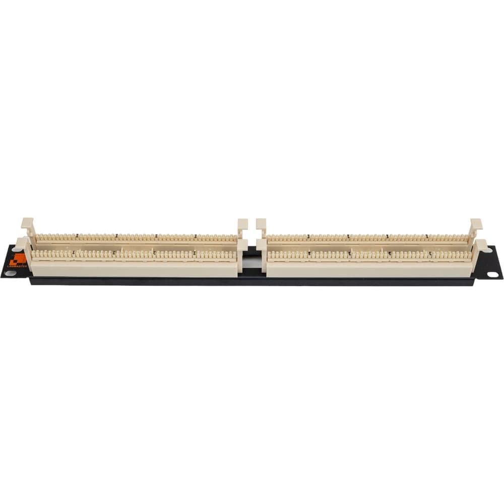 Кроссовая панель LANMASTER 110 типа, 100 пар, 19, 1U с модулями LAN-RS110-100FT