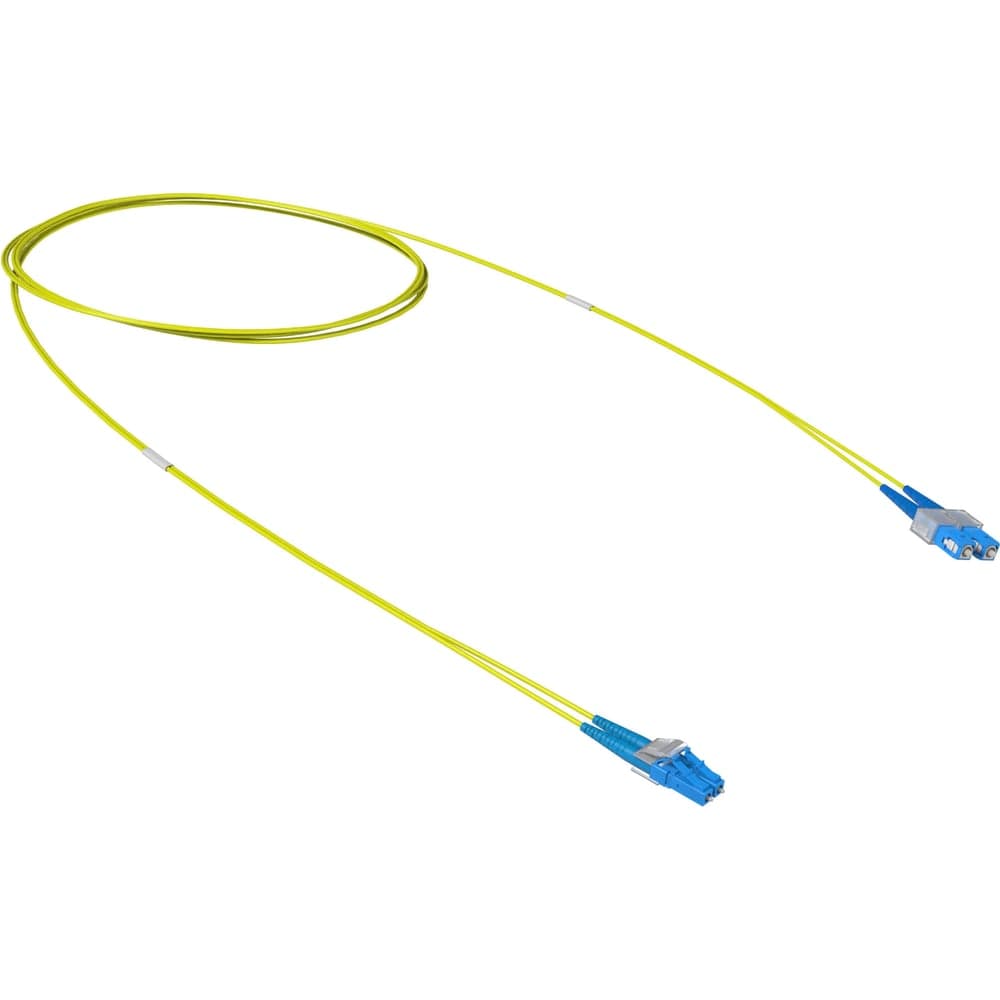 Оптический коммутационный шнур DKC переходной Duplex LC UPC/SC UPC, 9/125 OS2, 5 м, 1 шт. RNPC9DCULU5