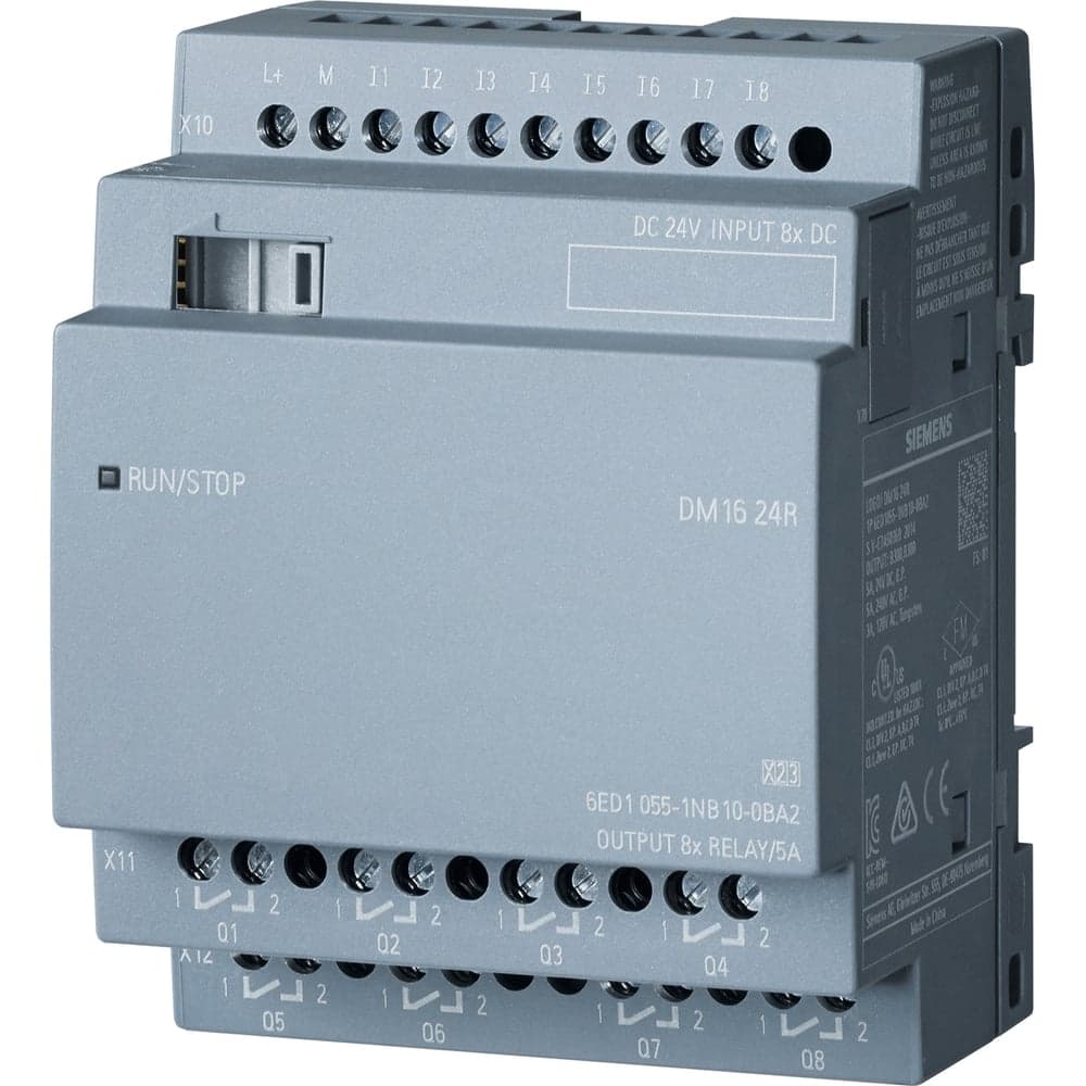 Модуль расширения Siemens LOGO! DM16 24R 24В 8DI 8DO 6ED10551NB100BA2