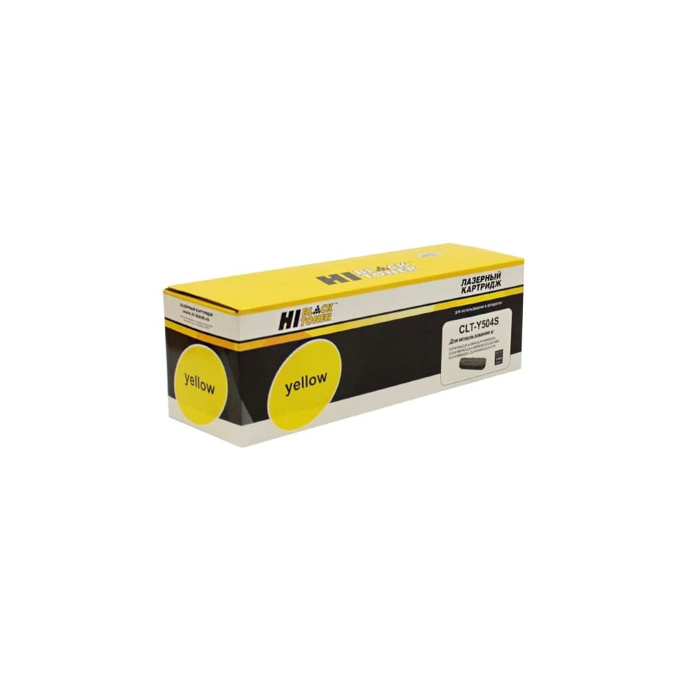 Картридж Hi-Black для Samsung CLP-415/470/475/CLX-4170/4195, Y, 1,8K HB-CLT-Y504S