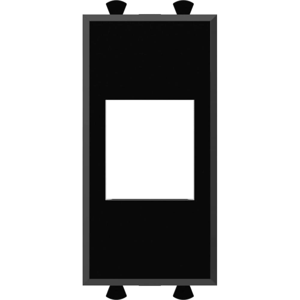 Адаптер DKC без шторки, для Keystone, Avanti, Черный квадрат, 1 модуль, 1 шт. 4402211