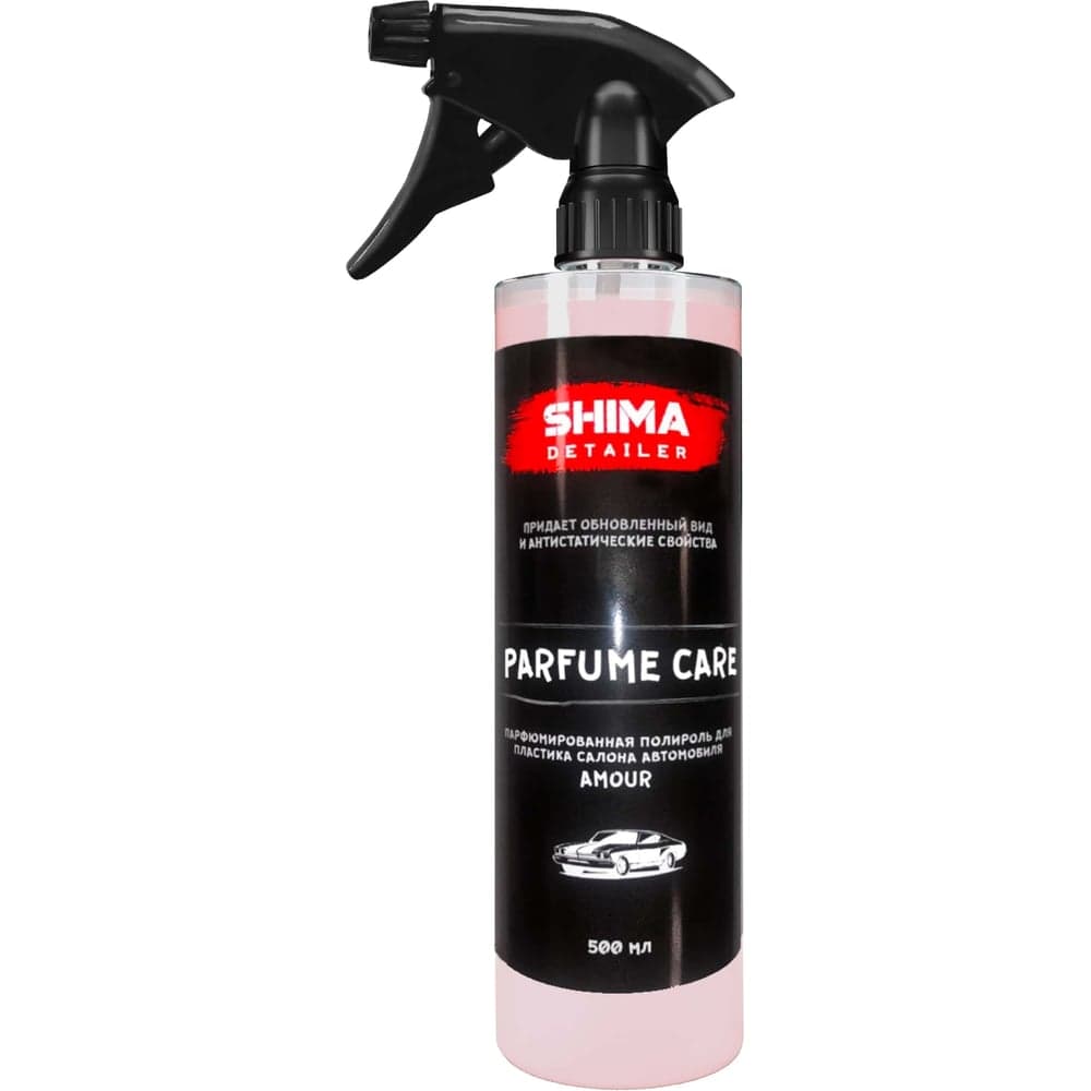 Полироль для пластика SHIMA DETAILER PARFUME CARE AMOUR парфюмированный матовый 500мл 4603740921480