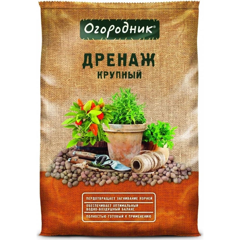 Дренаж Огородник крупный, 10 л Of000107908