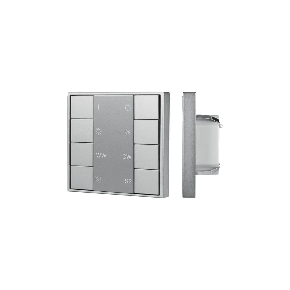 Кнопочная панель INTELLIGENT ARLIGHT DALI-201-23-1G-2SC-MIX-DT8-IN Silver IARL, IP20 М 1шт 048217