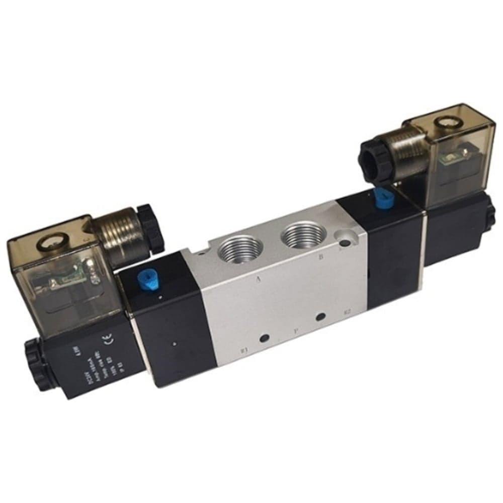Пневмораспределитель электромагнитный TITAN LOCK 4V, серия 300, 2 канала, 10 мм, DC24V, TL4V320-10DC24V