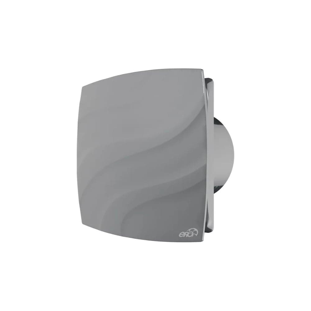 Вентилятор накладной ERA WAVE D100 обратный клапан Gray WAVE 100C Gray