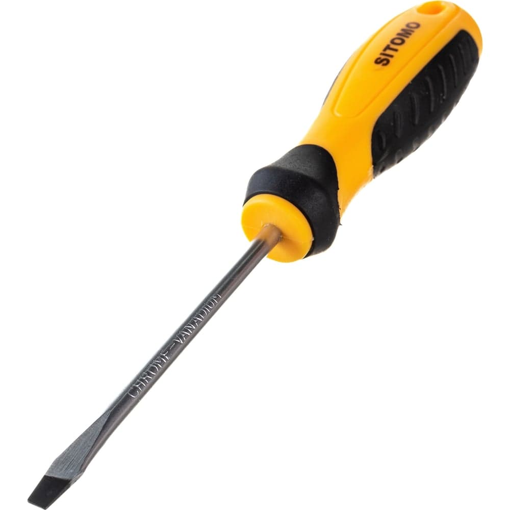 Шлицевая отвертка SITOMO SL 4х75, 155 мм, CrV SIT 856480