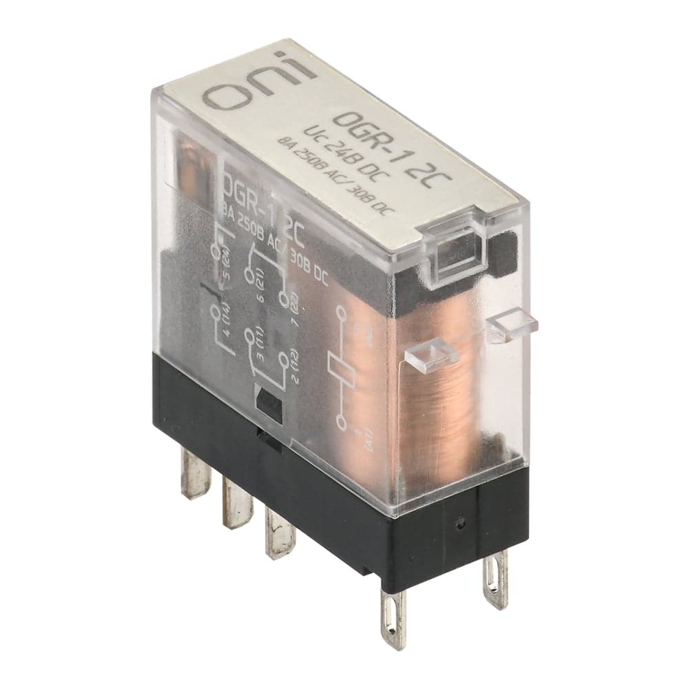 Реле общего назначения ONI OGR-1 2C 24В DC (20шт/упак) OGR-1-2C-DC24V