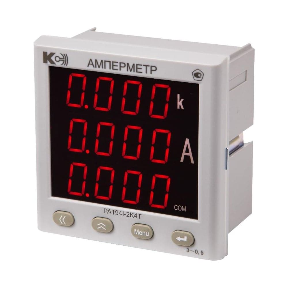 Амперметр КС PA194I-2K4T-00301-5А/5А-4…20мА-К-0,5 44632004