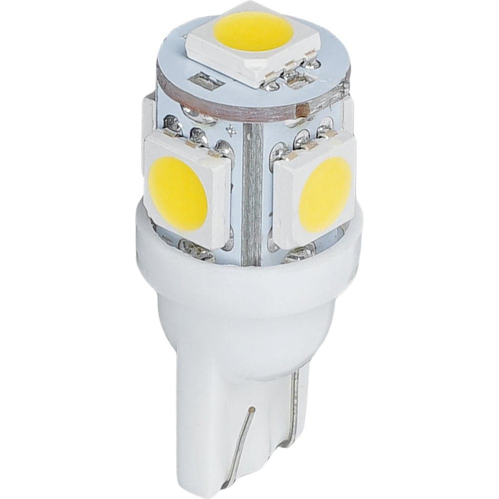 Лампa автомобильная светодиодная Airline T10 (W5W), 24В, 5LED 5050, Белая (10 шт.) AEAR303