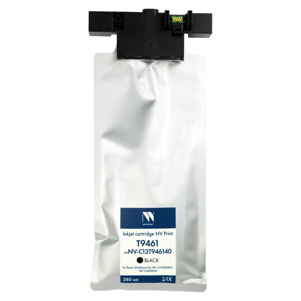 Струйный картридж NV Print T9461 Black для Epson WorkForce Pro WF-C5790DWF, WF-C5290DW 10000 страниц совместимый NV-C13T946140