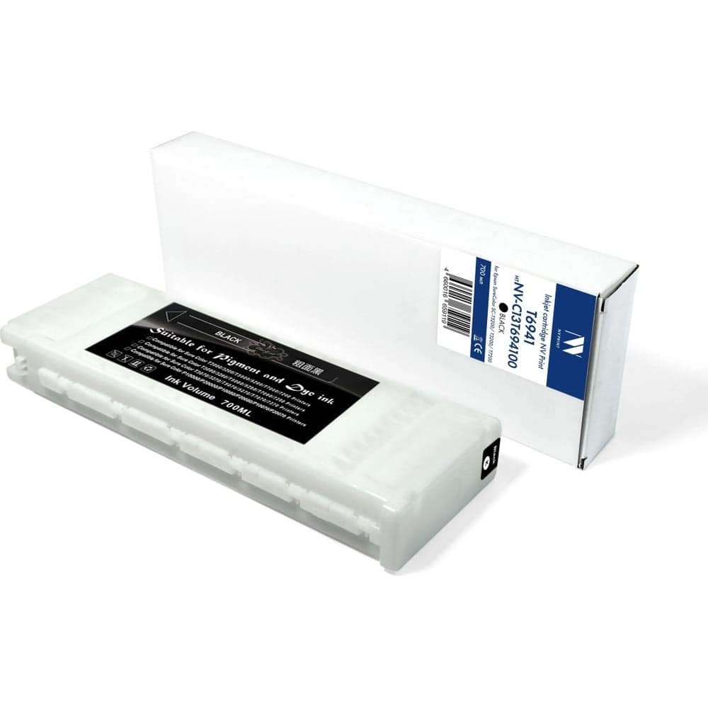 Струйный картридж NV Print T6941 Black для Epson SureColor SC-T5200/T3200/T7200 700 мл совместимый NV-C13T694100