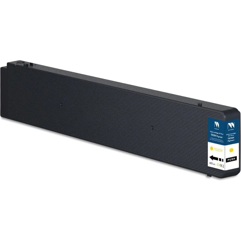 Струйный картридж NV Print T8584 Yellow для Epson WorkForce Enterprise WF-C20590/ WF-C20590 D4TWF 50000 страниц совместимый NV-C13T858400