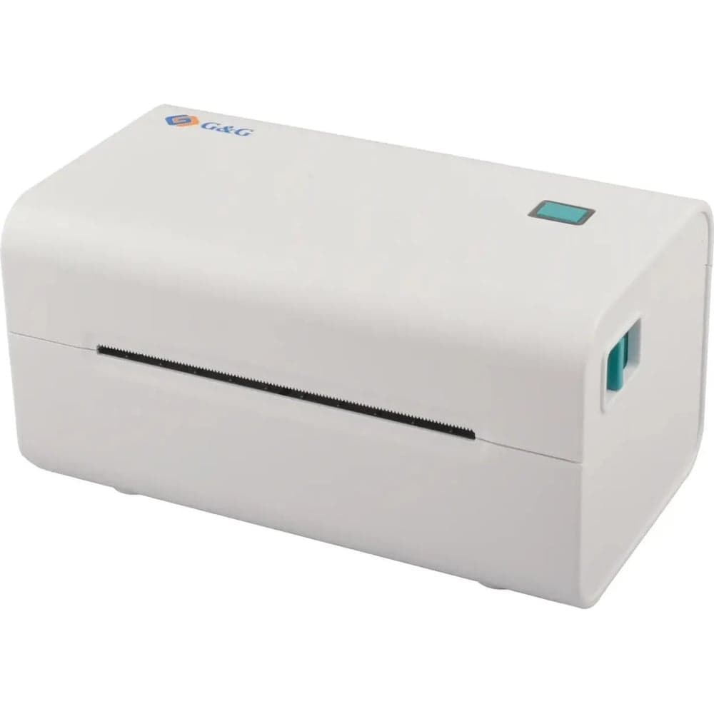 Термопринтер G&G GG-D420 203dpi 152мм/с/USB для печ.накл. белый 2068707