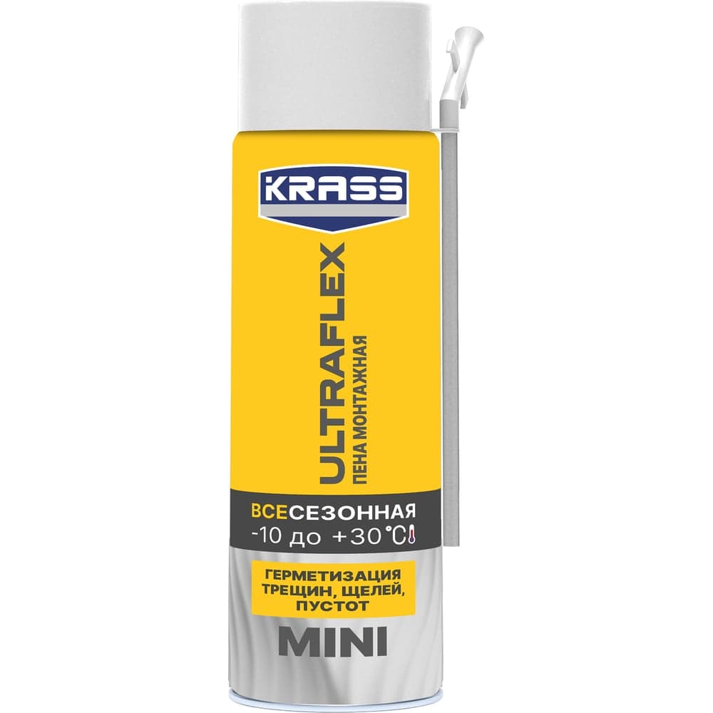 Монтажная пена KRASS Mini Всесезонная 0,25 л ЛА-00004195