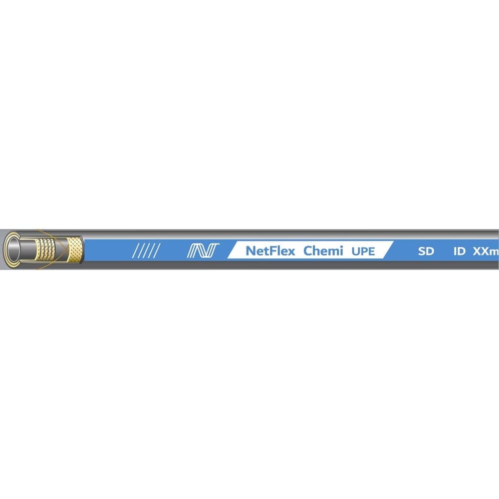 Рукав химостойкий напорно всасывающий CHEMI UPE SD 13x5.5xL40 40 м. NetFlex 7930168980315