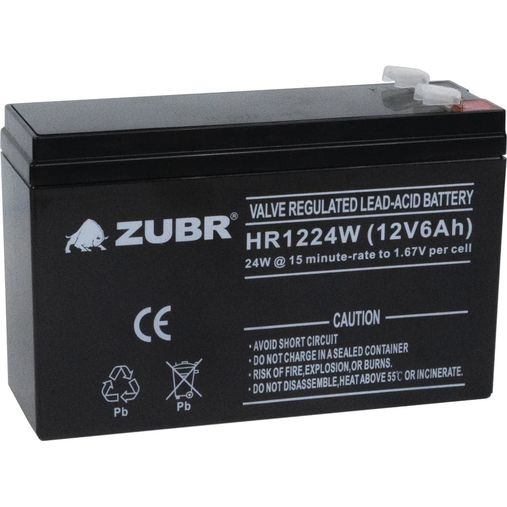 Аккумуляторная батарея ZUBR HR12-24W 12V6Ah HR12-24W(ZUBR)