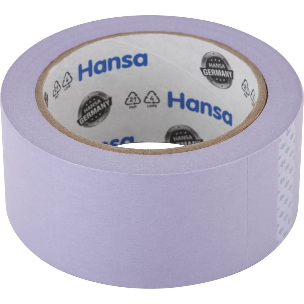 Малярная лента HANSA Professional из японской рисовой бумаги для деликатных поверхностей, фиолетовая, 48 мм 50 м 702748