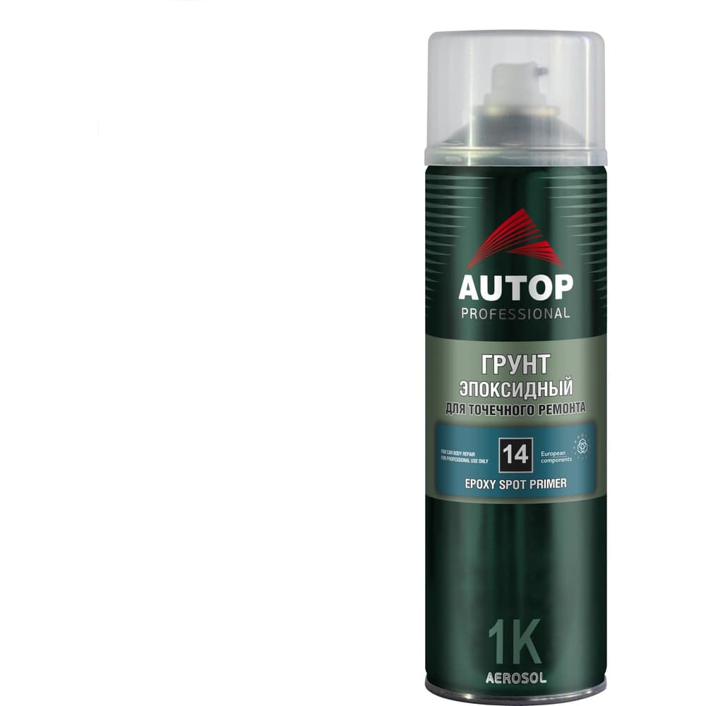 Грунт эпоксидный для точечного ремонта AUTOP Professional №14, светло-серый, аэрозоль 650 мл ATP-A07828
