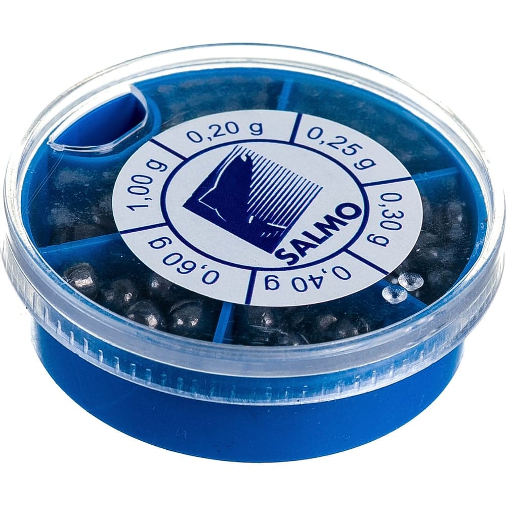 Набор грузил Salmo ДРОБИНКА PL 6 секций, стандартные 070г 1007-ST70