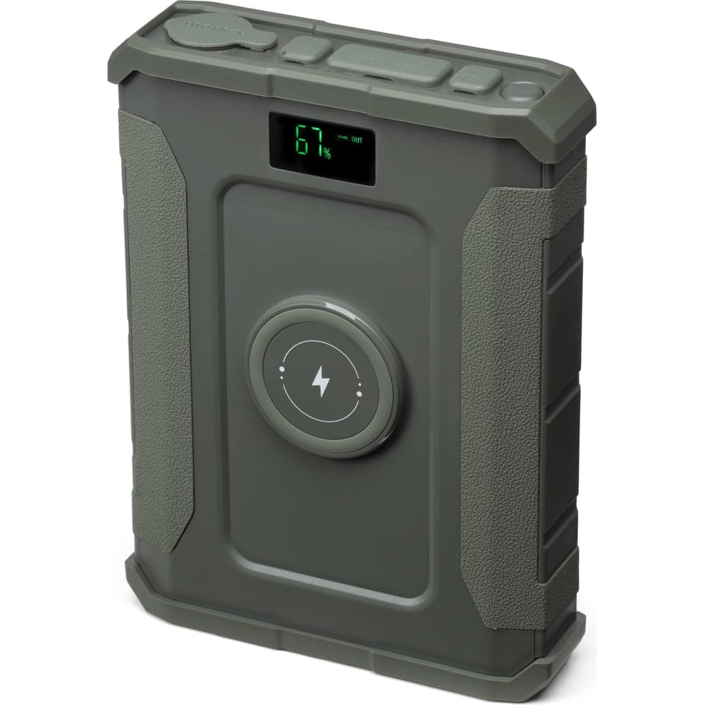 Внешний аккумулятор WATTICO с авторозеткой 12В походный Warrior Pro 60000mah, фонарь, защита от брызг, lifepo4 warrior_pro
