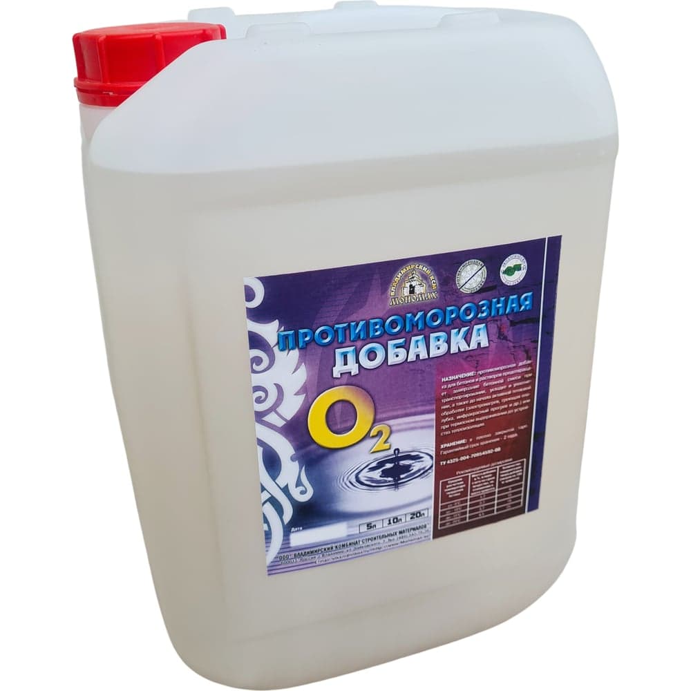 Противоморозная добавка О-2 10 л 1пмд10пр