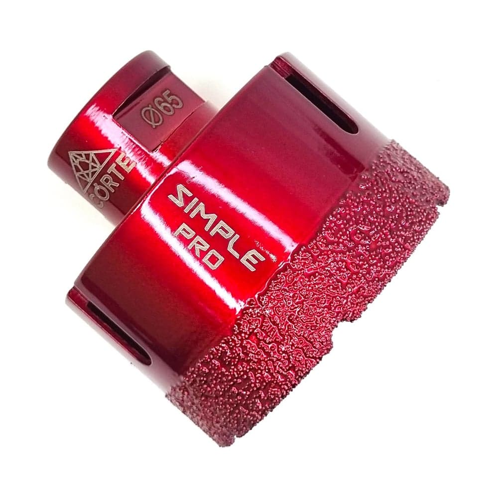 Коронка алмазная для УШМ CORTE SIMPLE PRO M14 65 мм SPB65 - 2