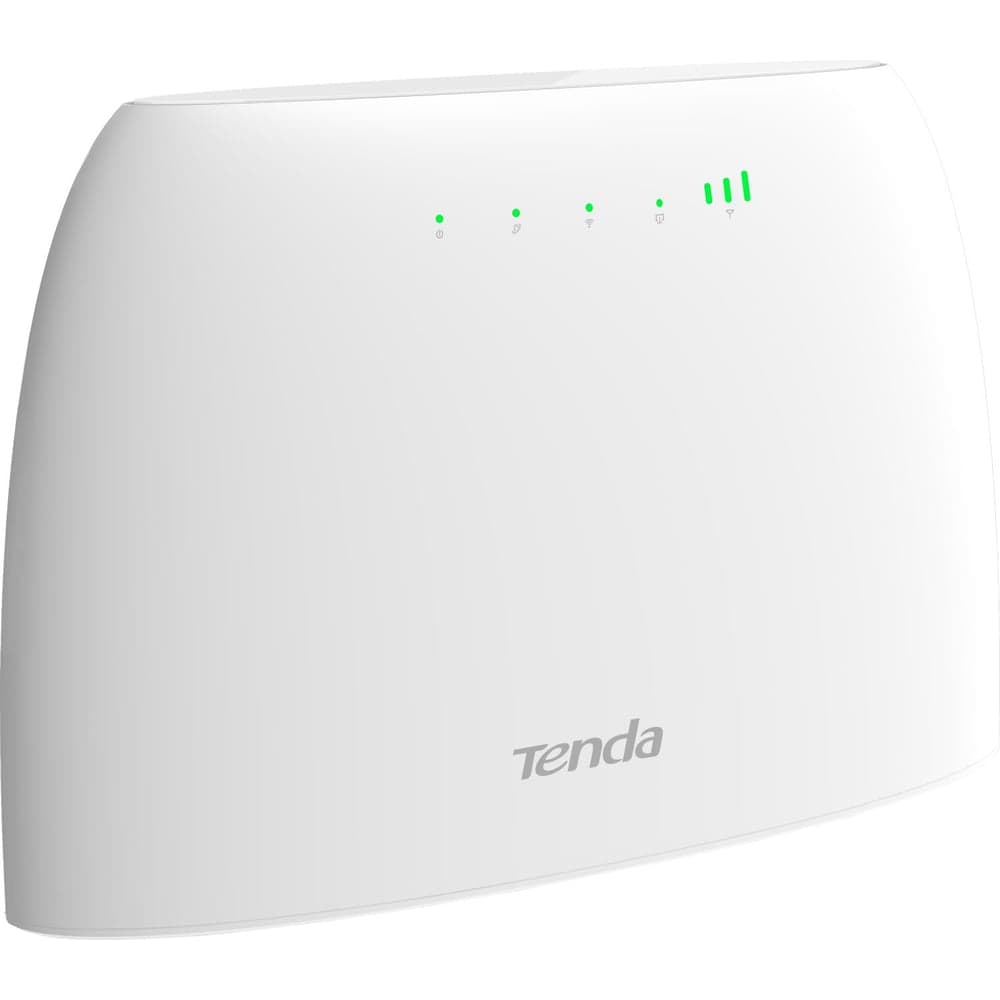 Wi-Fi Роутер Tenda 4G03 N300, 2,4 ГГц до 300 Мбит/с, LTE/3G/4G до 150 Мбит/с, SIM-слот, 4 внутренние антенны 10000085688