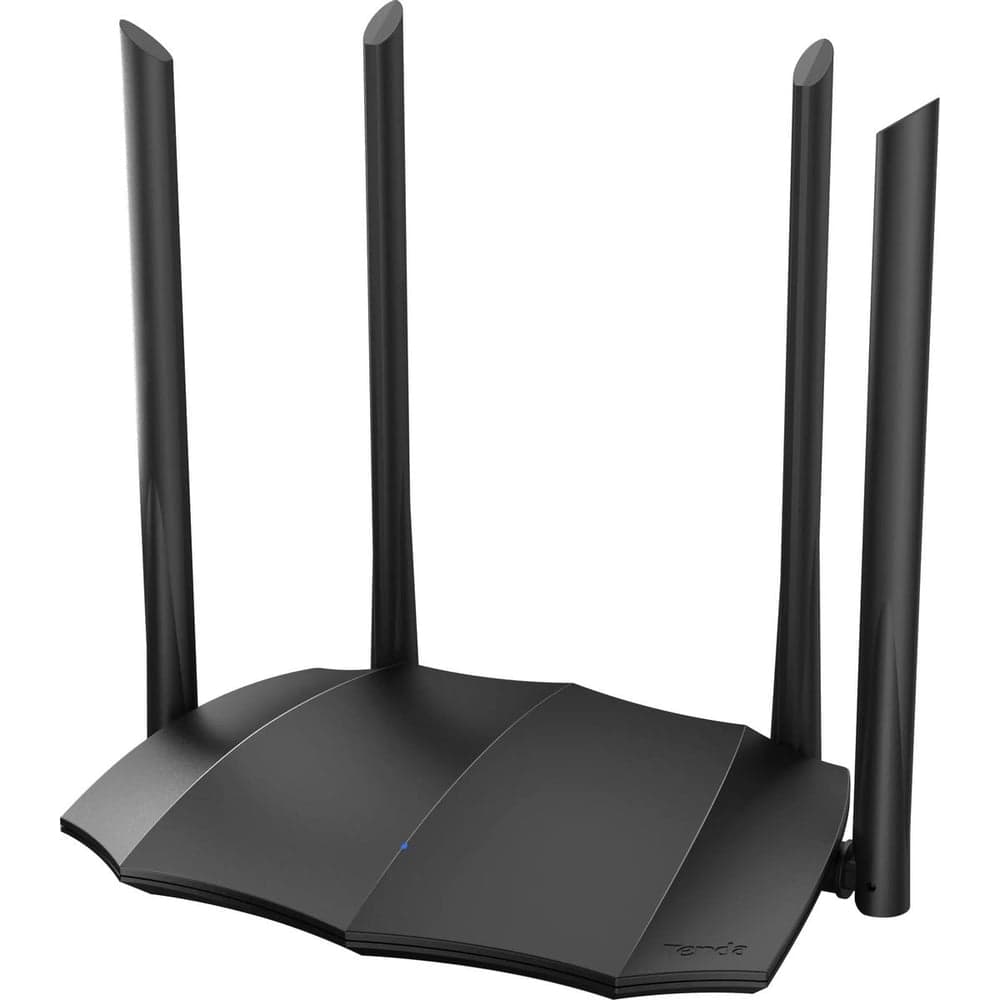 Двухдиапазонный гигабитный Wi-Fi роутер Tenda AC8 AC1200, до 300 Мбит/с на 2,4 ГГц + до 867 Мбит/с на 5 ГГц, LAN 3x1Гбит/с, WAN 1x1Гбит/с, 4 антенны 10000064007