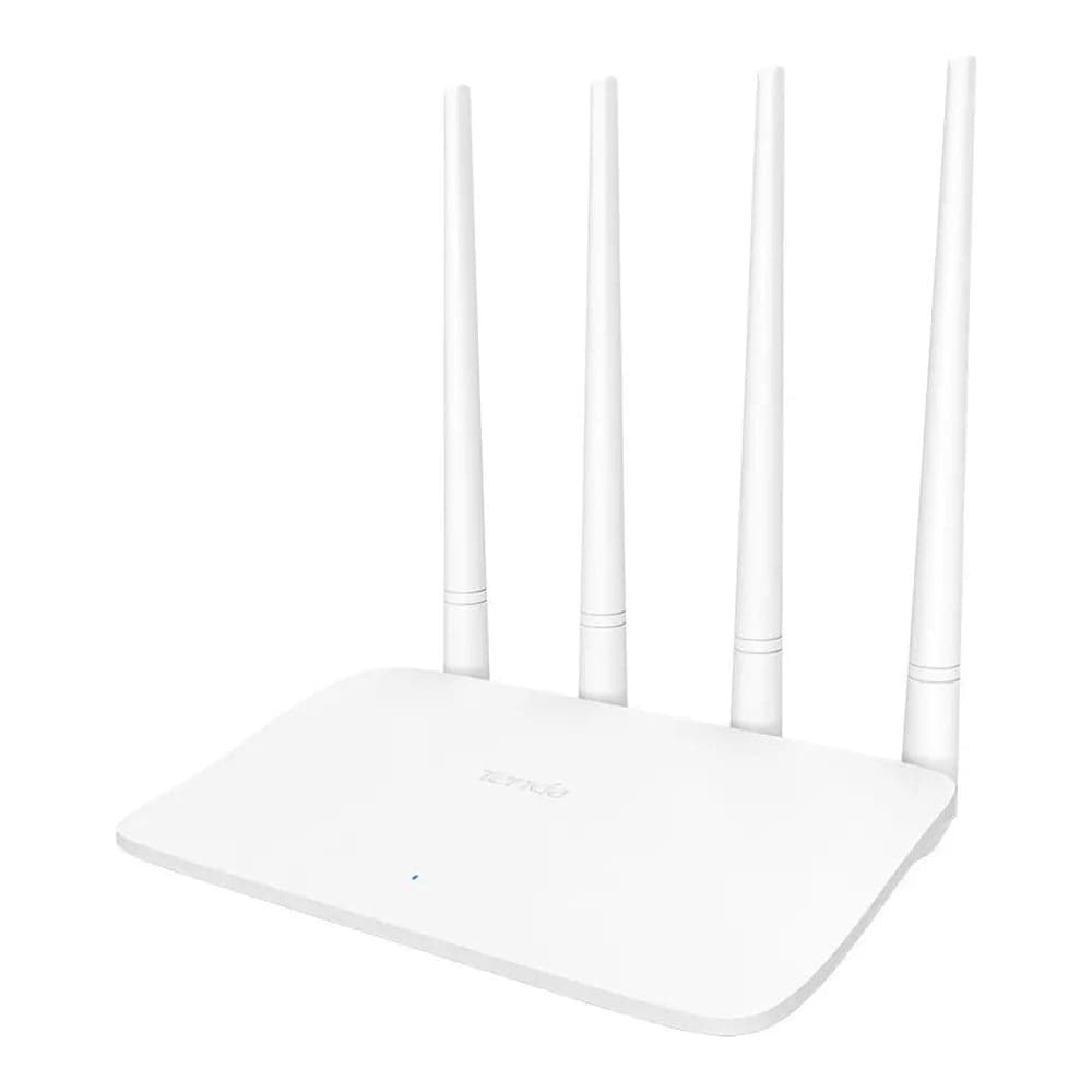 Wi-Fi роутер Tenda F6 N300, до 300 Мбит/с на 2,4 ГГц, LAN 3x100 Мбит/с, WAN 1x100 Мбит/с, 4x5dBi антенны, белый корпус 10000092812
