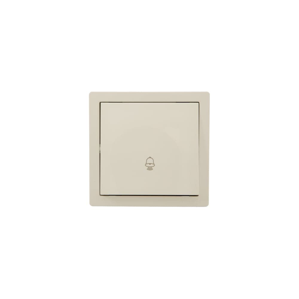 Кнопка звонка Lezard LETO крем 752-0300-103