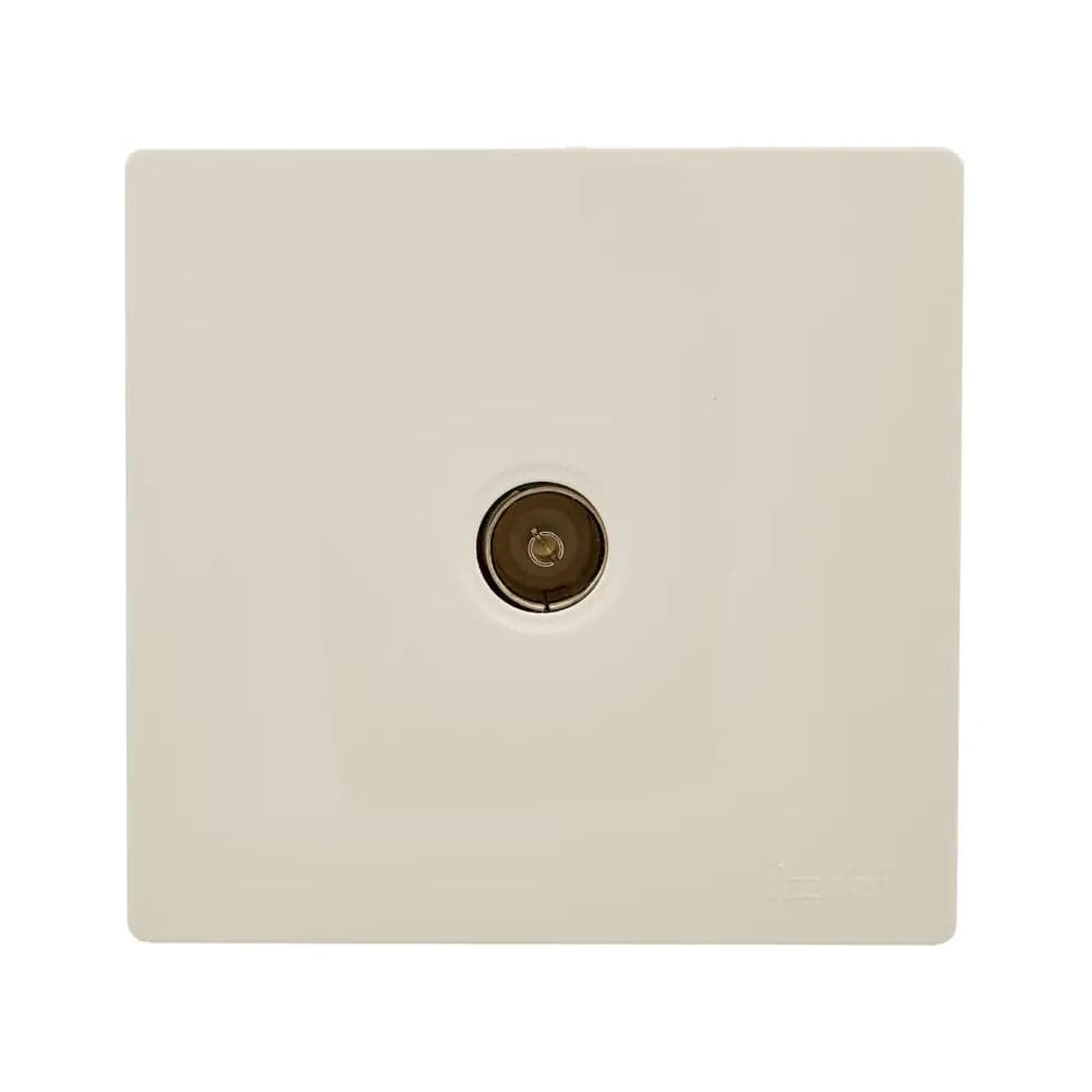 Розетка ТВ Lezard LETO оконечная, крем 752-0300-130