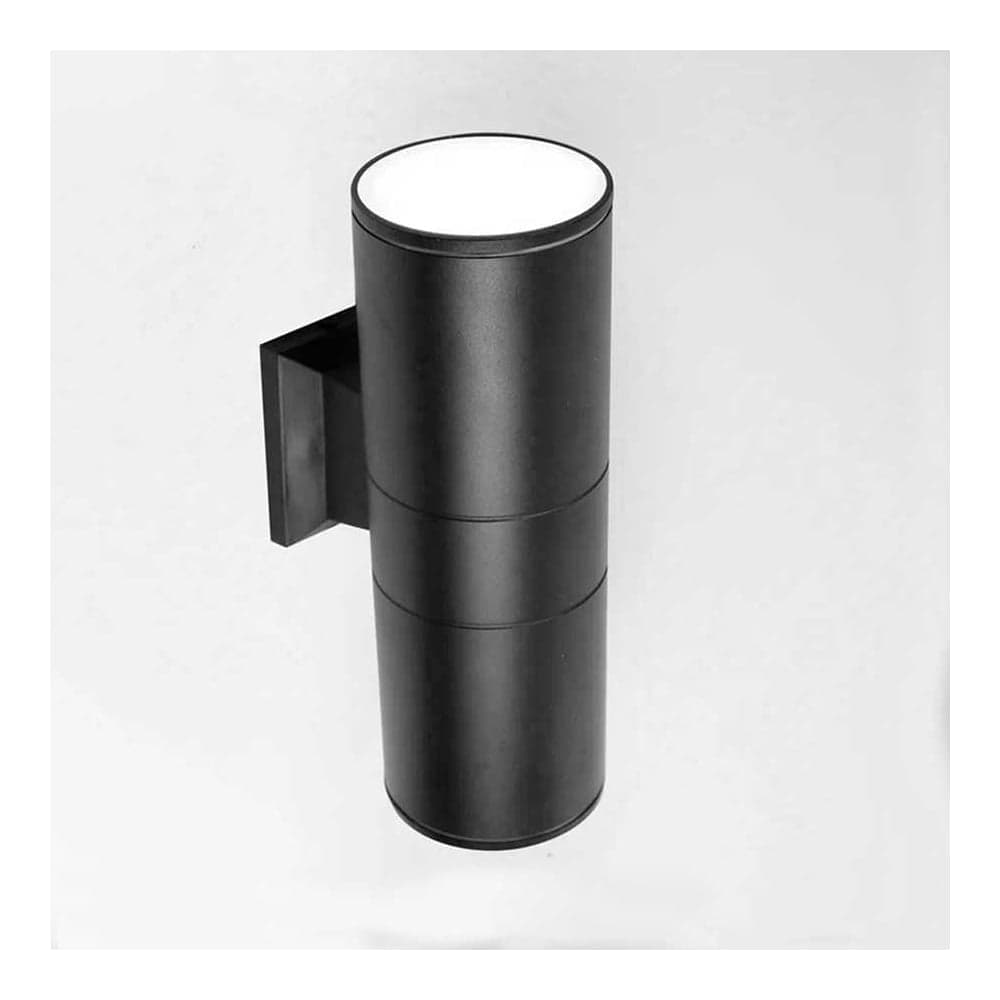 Фасадный светильник General Lighting Systems Цилиндр двойной (90*140*260), GWL-2Е27-M-IP65, два патрона Е27, под лампу до 50Вт, корпус металл, черный 662507