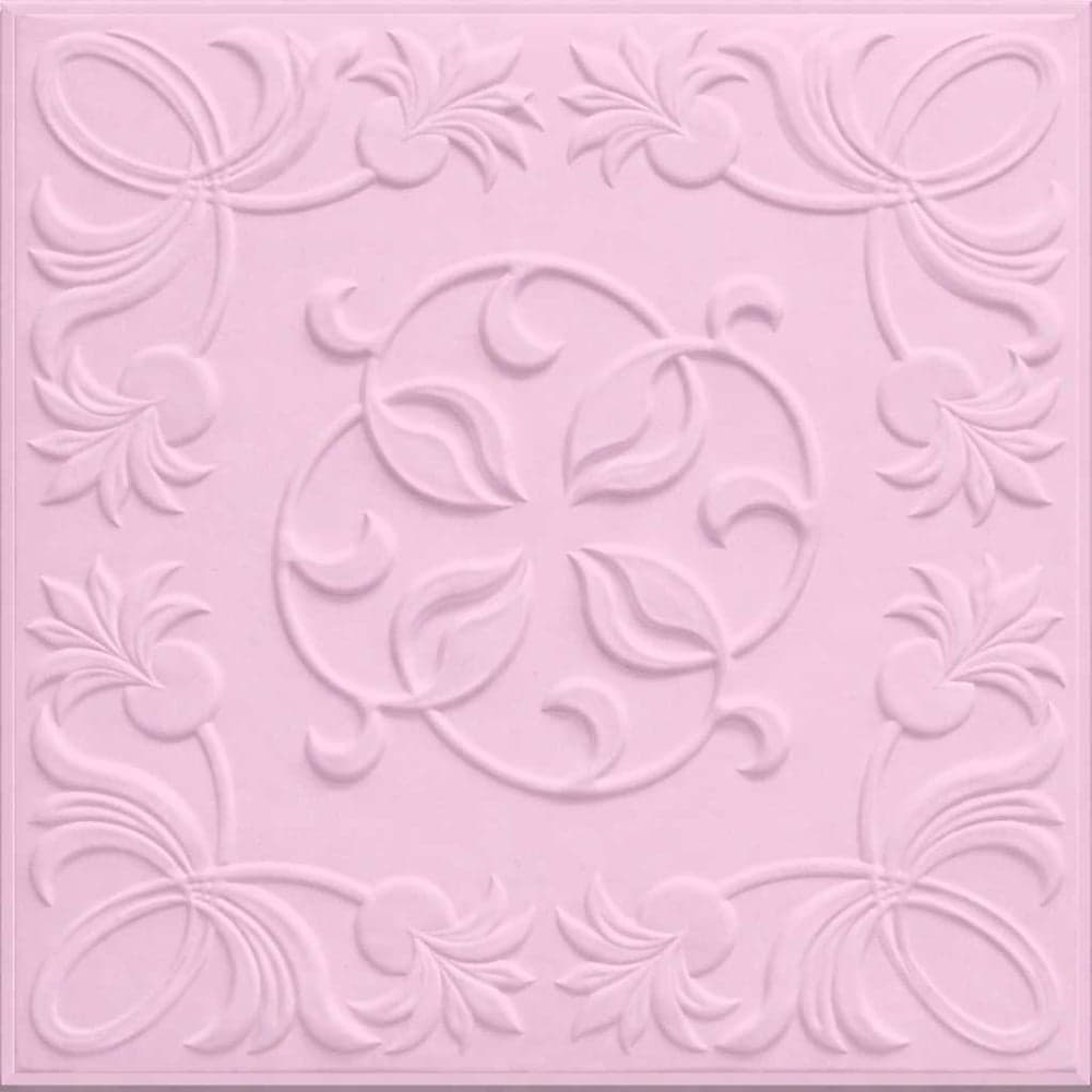 Плита потолочная ООО Гранд Пак KINDECOR, розовая 205-101, 4 м2, 5154