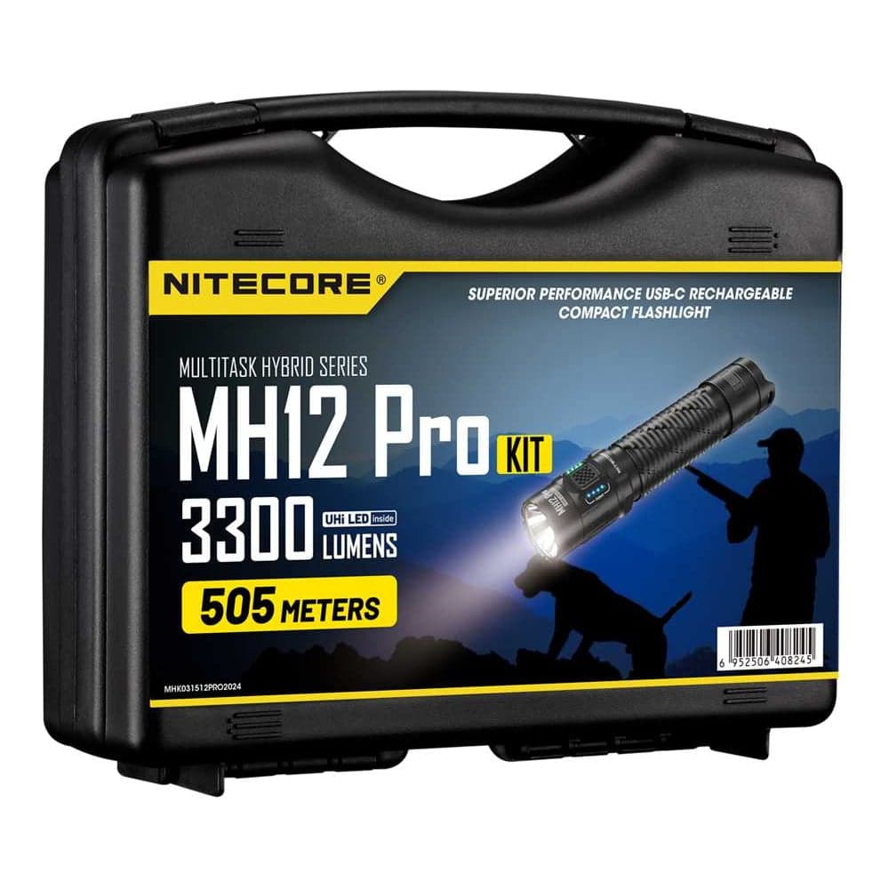 Охотничий набор NITECORE MH12PRO HUNTING KIT UHi 40 LED 3300 люмен 650 часов 505 м 0979