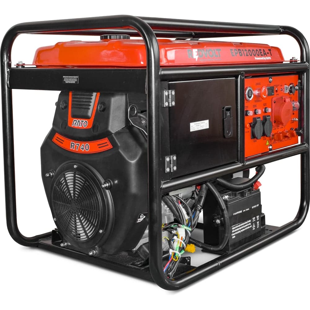 Бензогенератор REDVOLT EPB12000EA-T