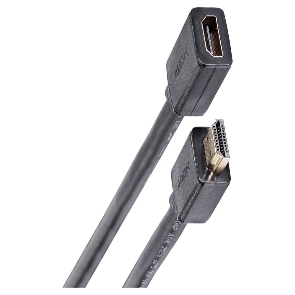 Кабель удлинительный Telecom HDMI 19M/F 8K 60Hz ver 2.1 медь 1.5m TCG257MF-1.5M