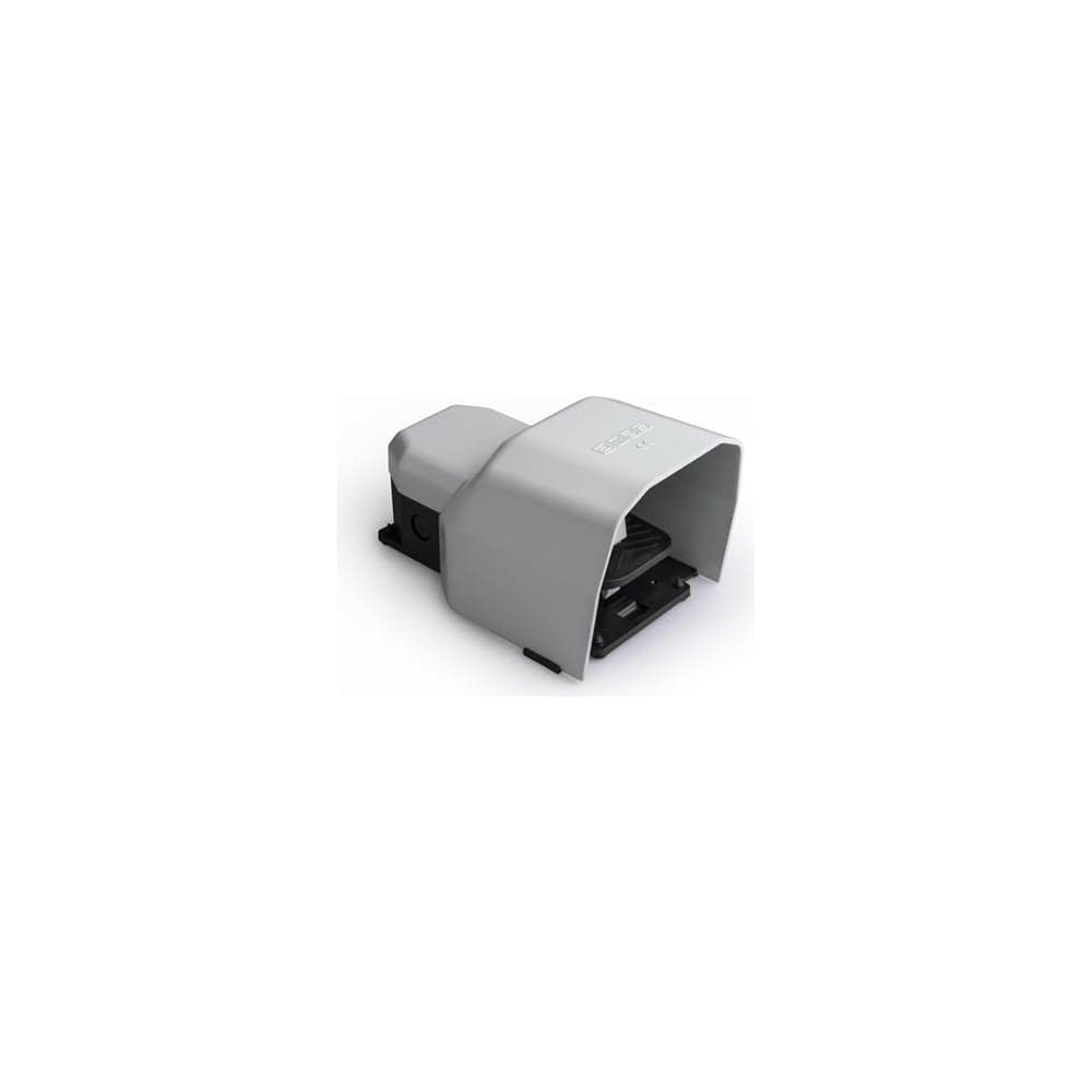 Педаль Emas с защитной крышкой 1НО+1НЗ серая PDKS11BX10G