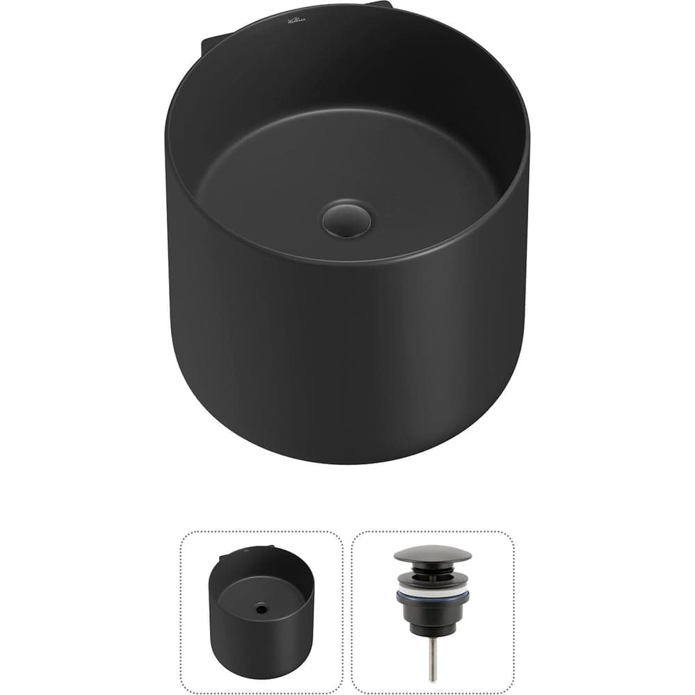 Набор Wellsee 2 в 1 M1 Limited Edition подвесная раковина 45x45 см 20213855R