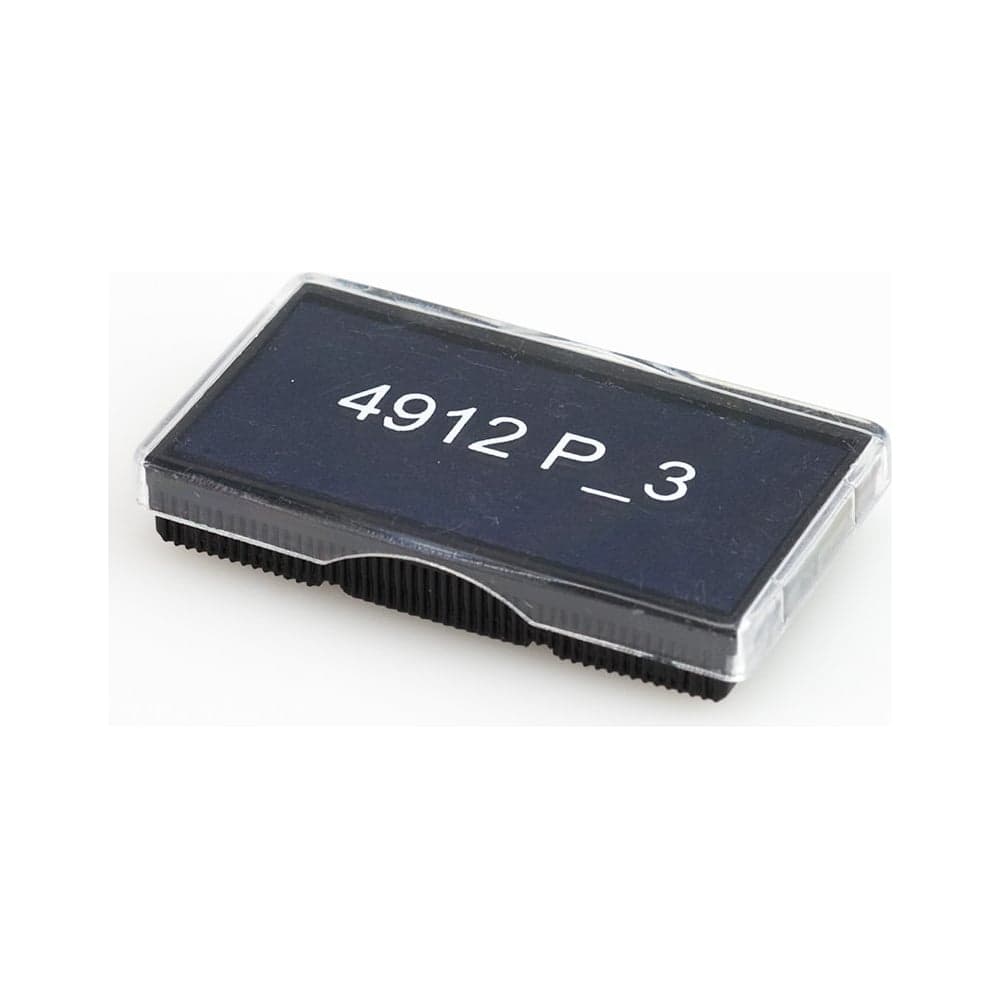 Офисная сменная штемпельная подушка GRM 4912-P3 синяя для 4912_P3 Trodat 4912 4952 4912/DB 1 шт 171000016