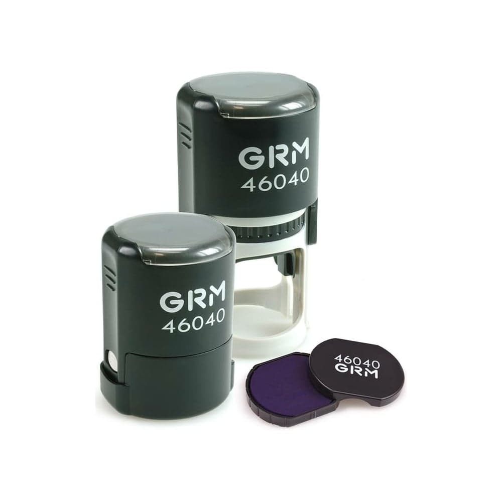 Оснастка для печати GRM 46040 R40 plus compact черный корпус в боксе диаметр 40 мм 120900004