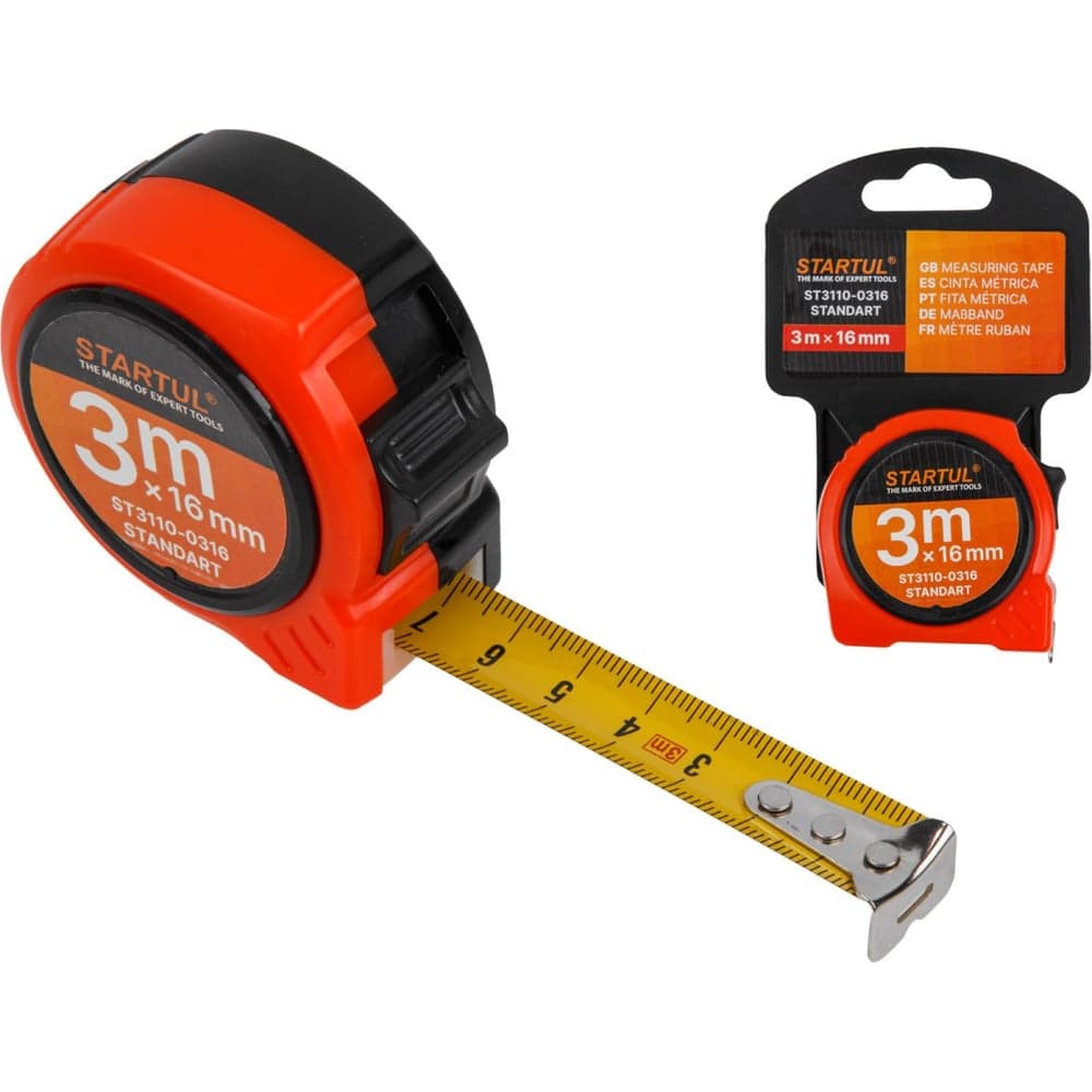 Рулетка STARTUL 3м/16мм STANDART ST3110-0316